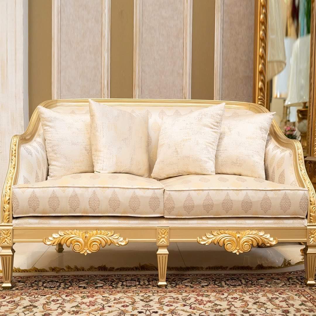 Walnut Sofa Set