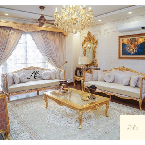 Alyxandra Victorian Sofa Set