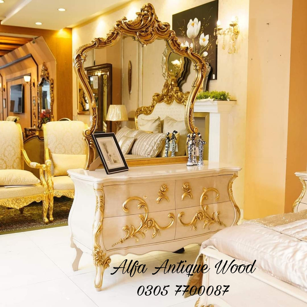 GOLD CALISTO BED SET