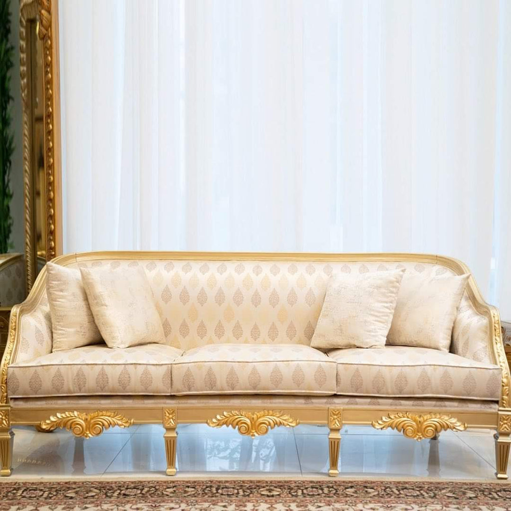 Walnut Sofa Set