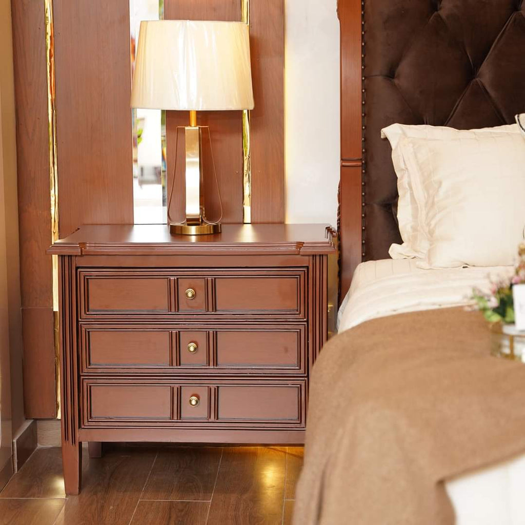 Wooden Calavidon Bed Set