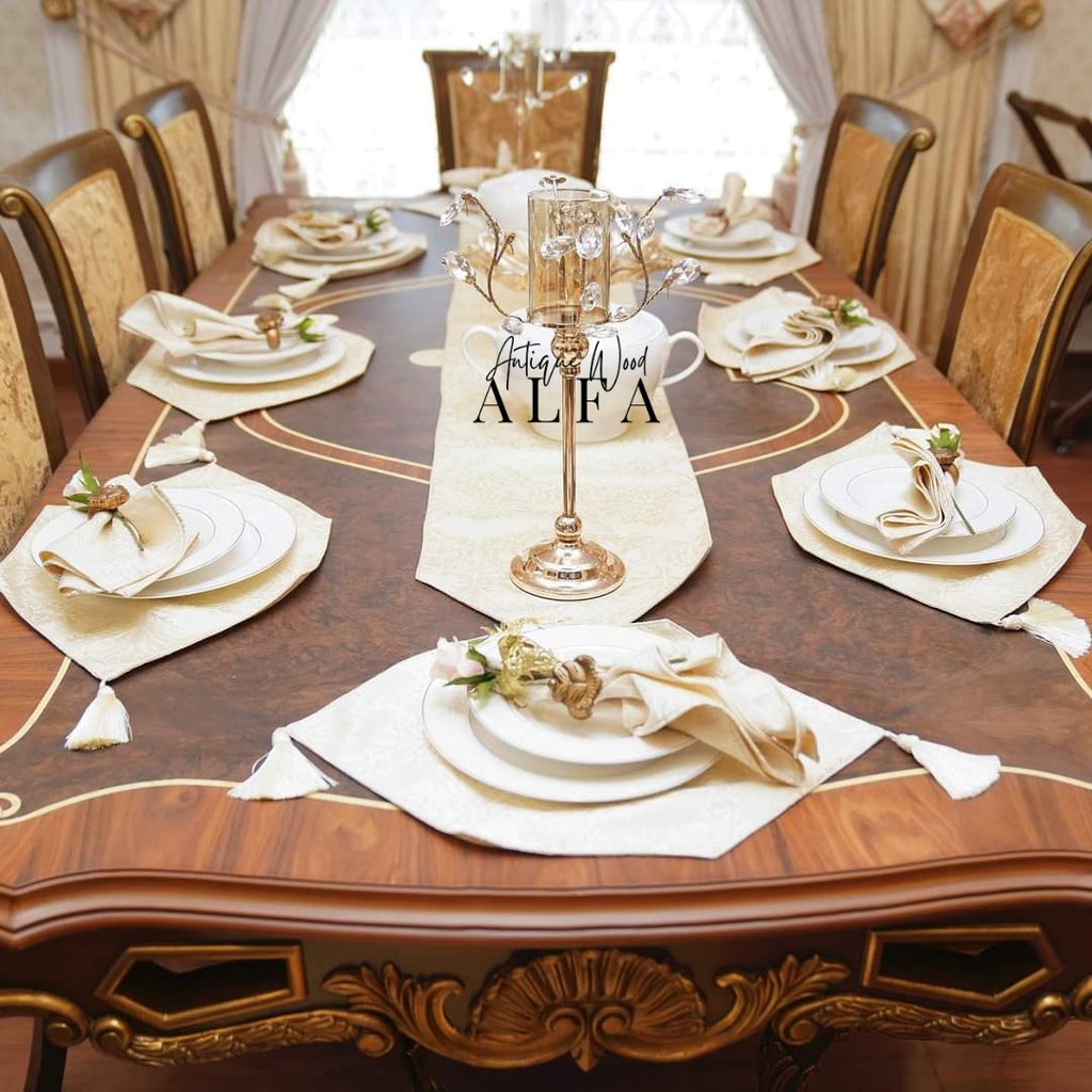 Wooden Walnut Dining