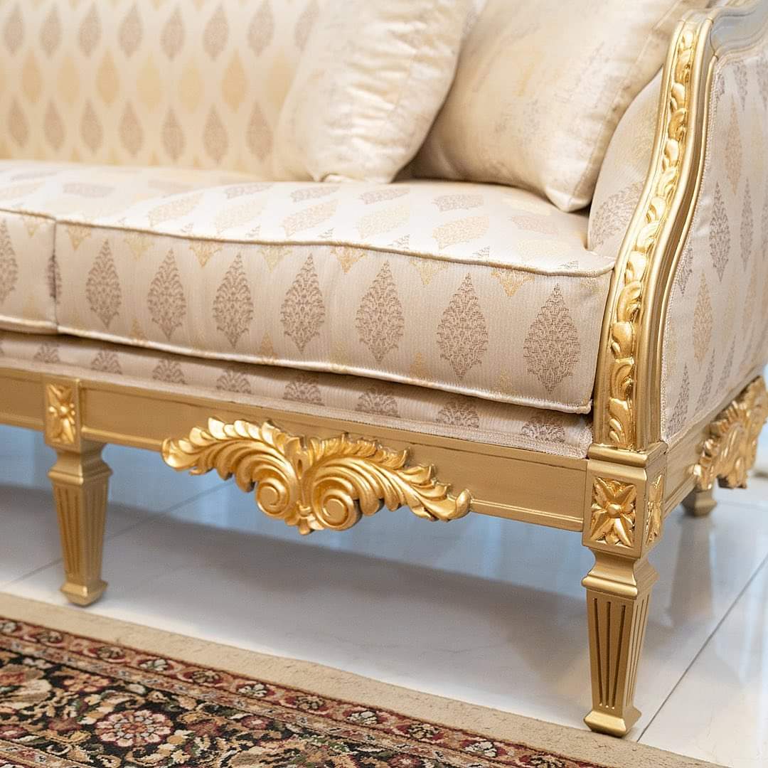 Walnut Sofa Set