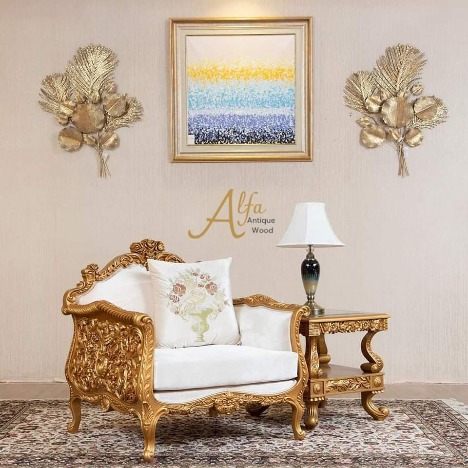 Wooden Juliet Sofa Set