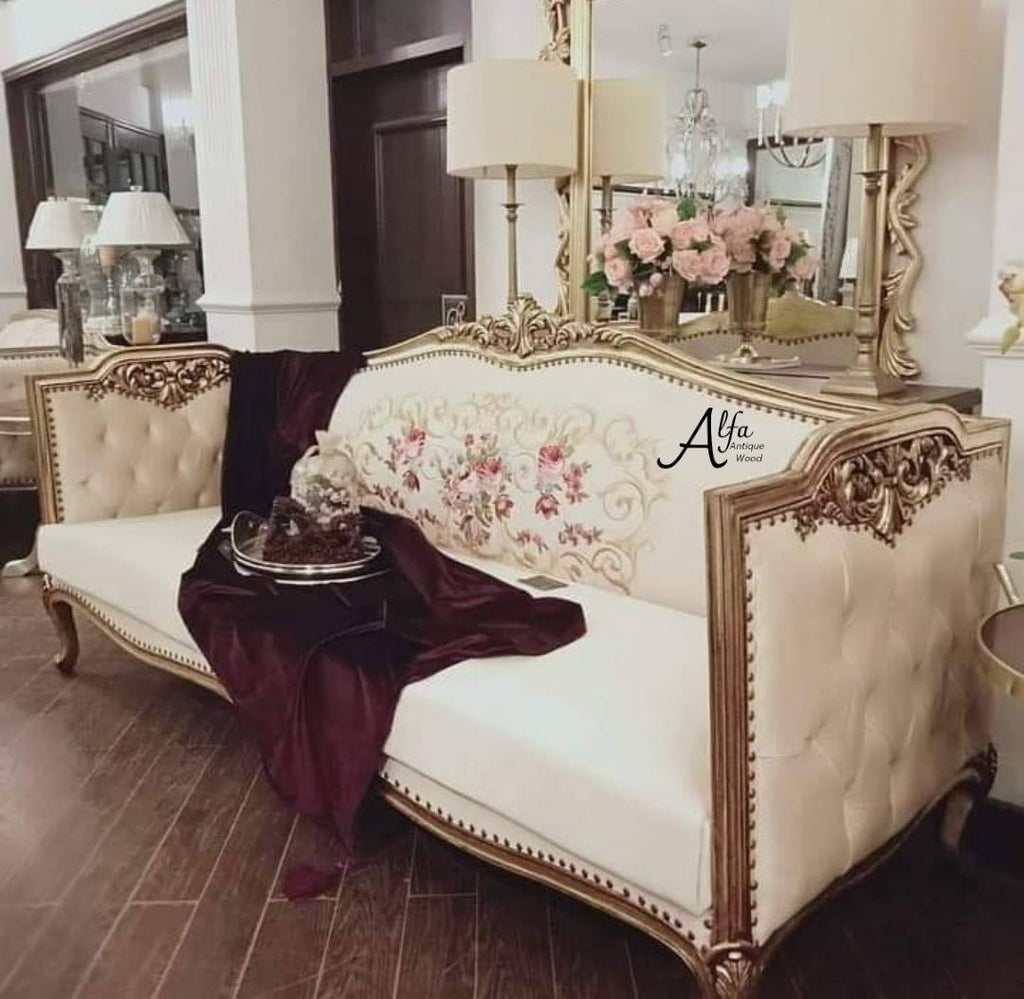 Alyxandra Victorian Sofa Set