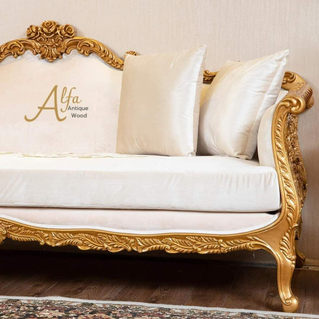 Wooden Juliet Sofa Set