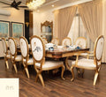 Gold Leaf Dining Table