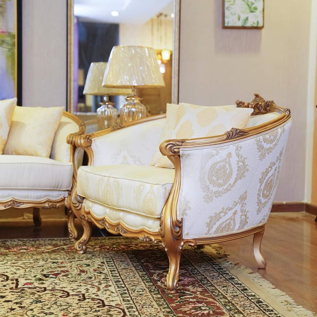 Wooden Crazy Classic Chinioti Sofa